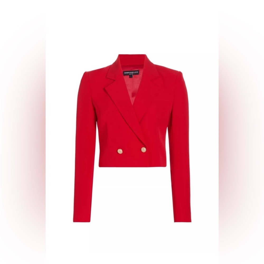 Generation Love Bold Red Blazer